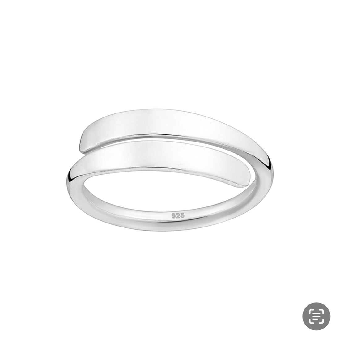 Plain Wrap Band Adjustable Ring