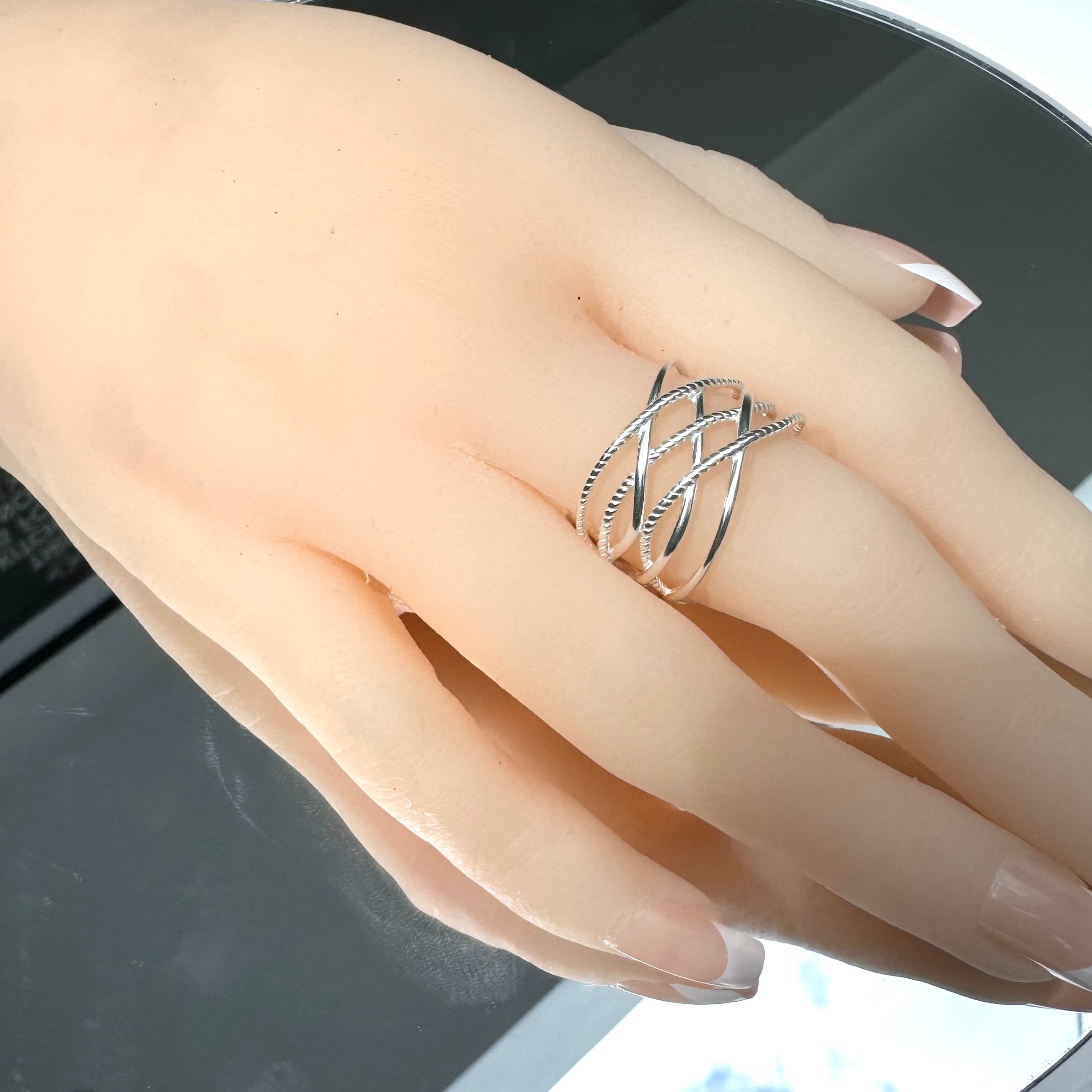 Sterling Silver Statement Ring 