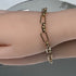 Stainless Steel Waterproof Chunky link bracelet in Silver or Gold Plate