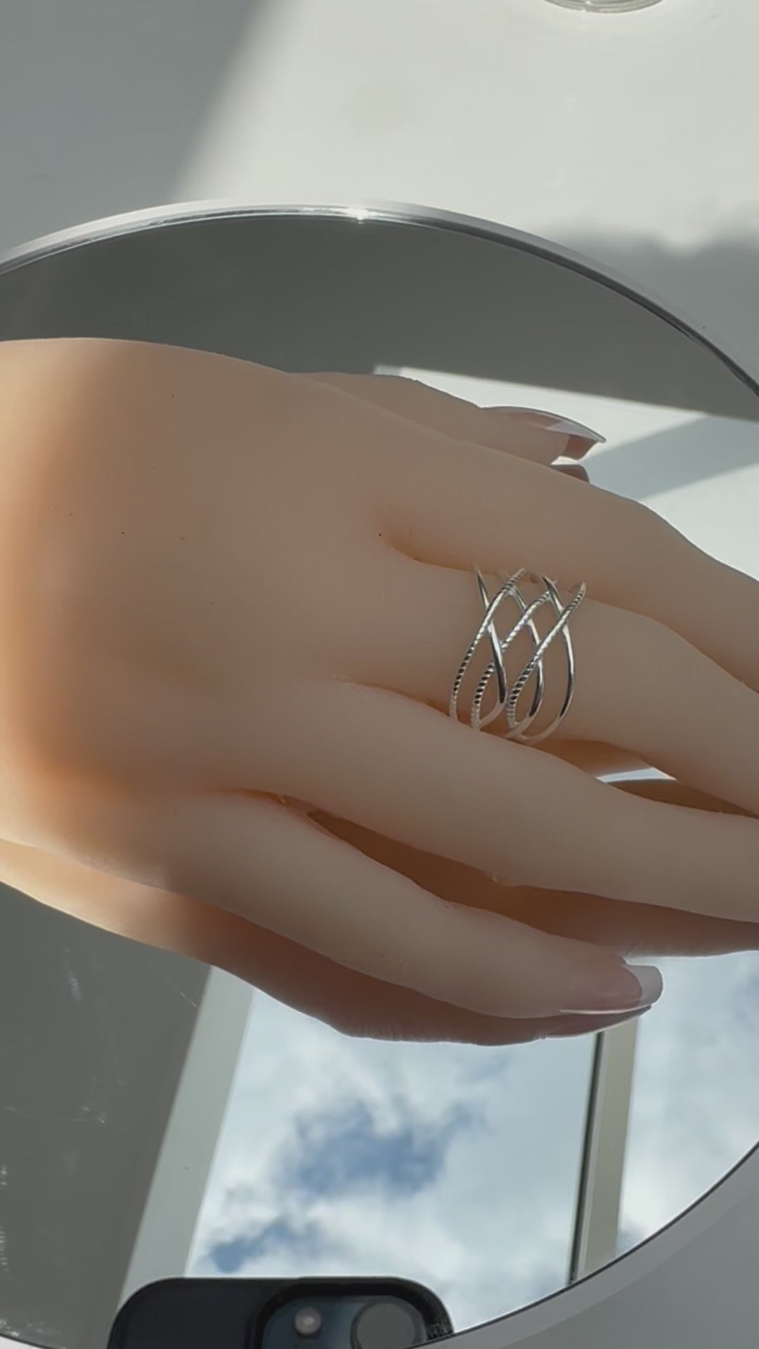 Video of Sterling Silver Statement Ring 