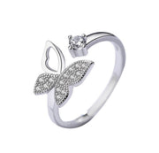Sterling Silver Adjustable Ring
